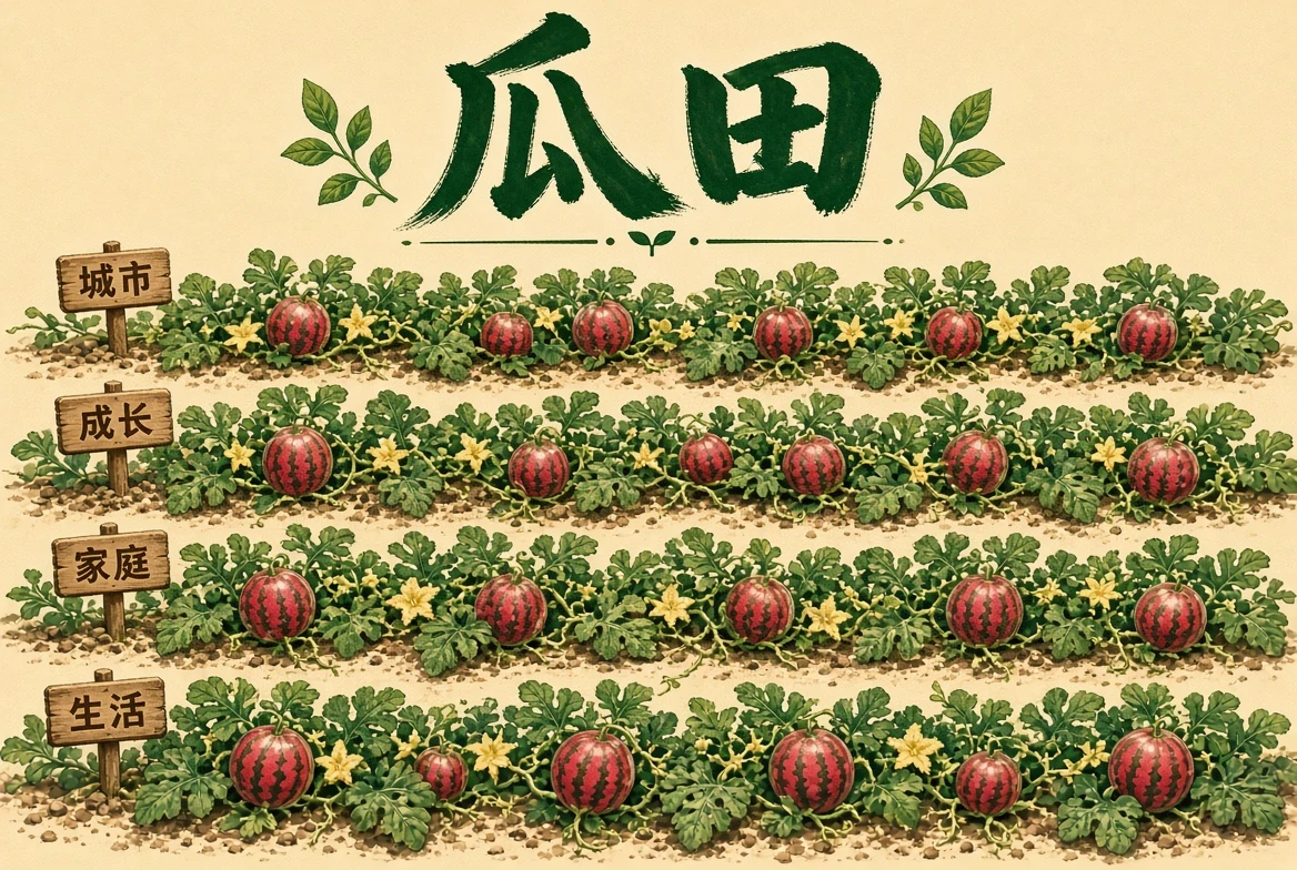 瓜田主题导览